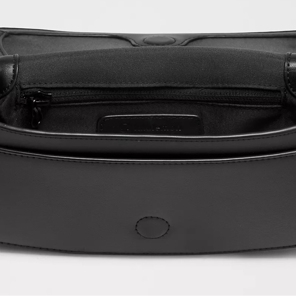 NWT lululemon athletica Black Cactus Leather Shoulder Bag Set 🔥🔥💰💰 - Picture 5 of 5